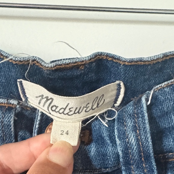 Madewell Blue Denim Mini Skirt - Picture 2 of 5